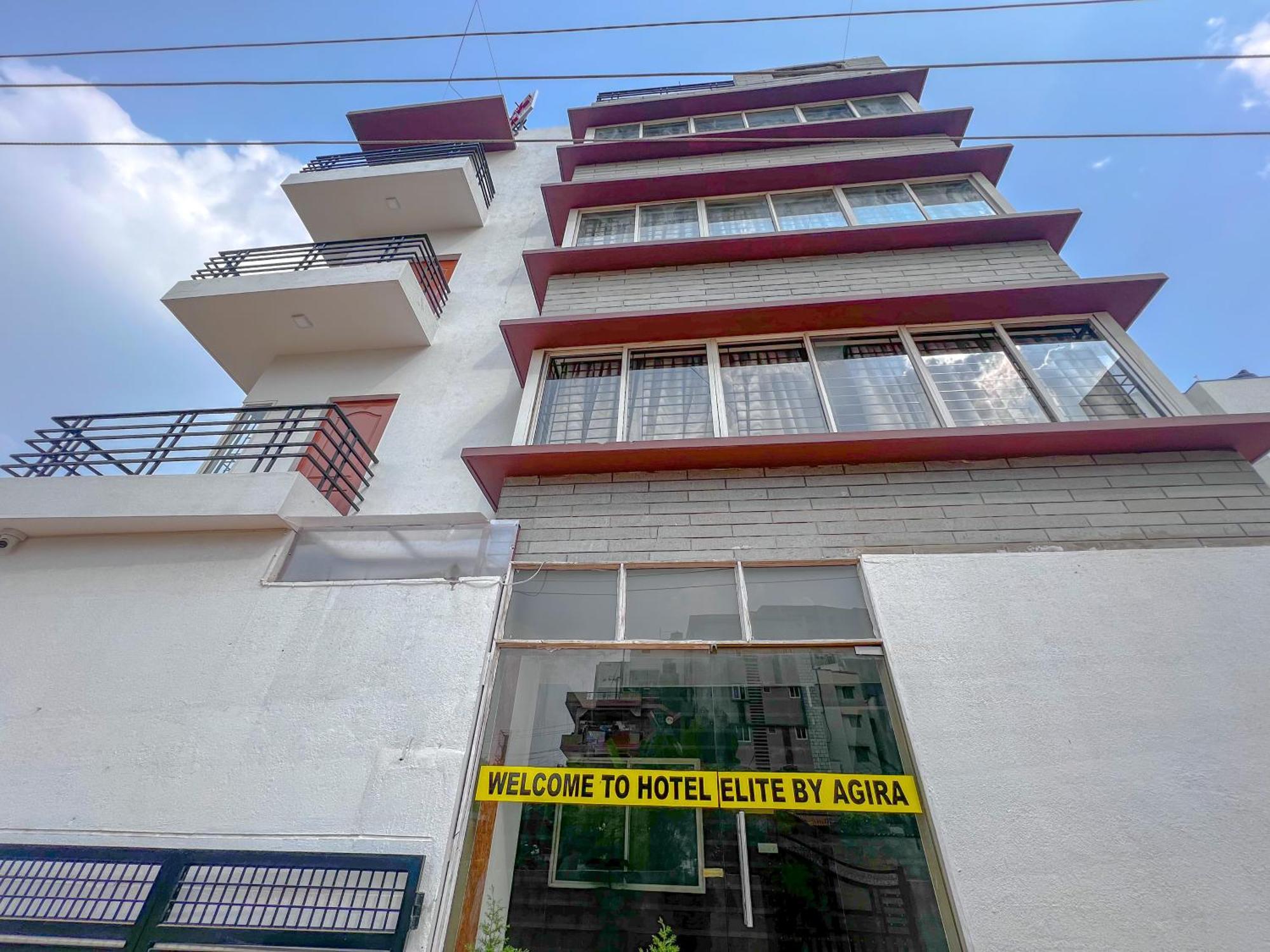 Hotel Elite By Agira Hotels-Free Airport Pickup Or Drop Yelahanka Bagian luar foto