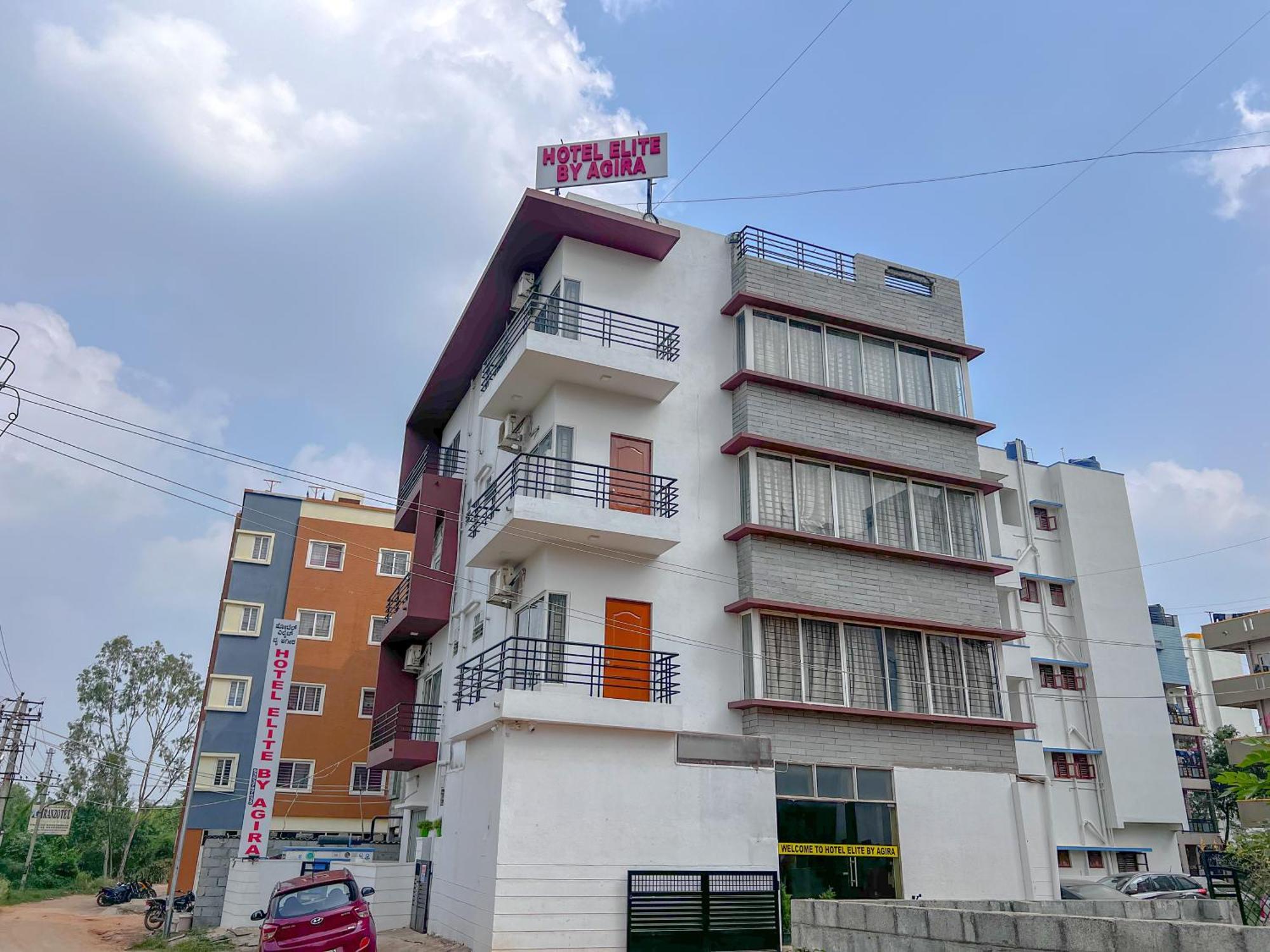 Hotel Elite By Agira Hotels-Free Airport Pickup Or Drop Yelahanka Bagian luar foto
