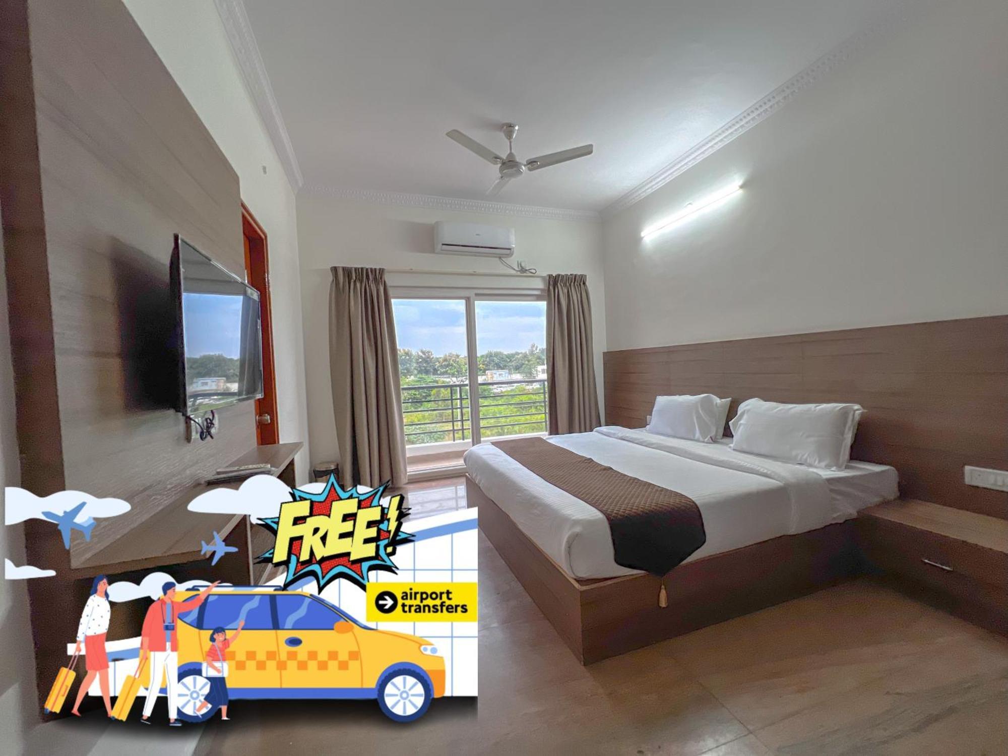 Hotel Elite By Agira Hotels-Free Airport Pickup Or Drop Yelahanka Bagian luar foto